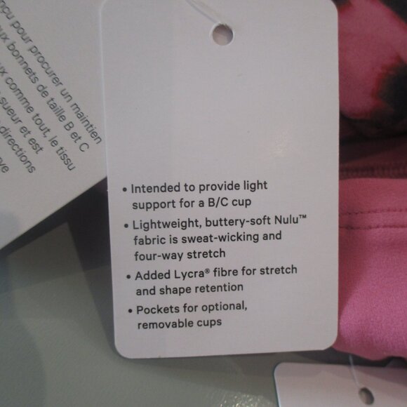LOT OF 2 Lululemon Nulu Front-Darting Yoga Bra *Light Support - Size 12 - NWT - Picture 11 of 12